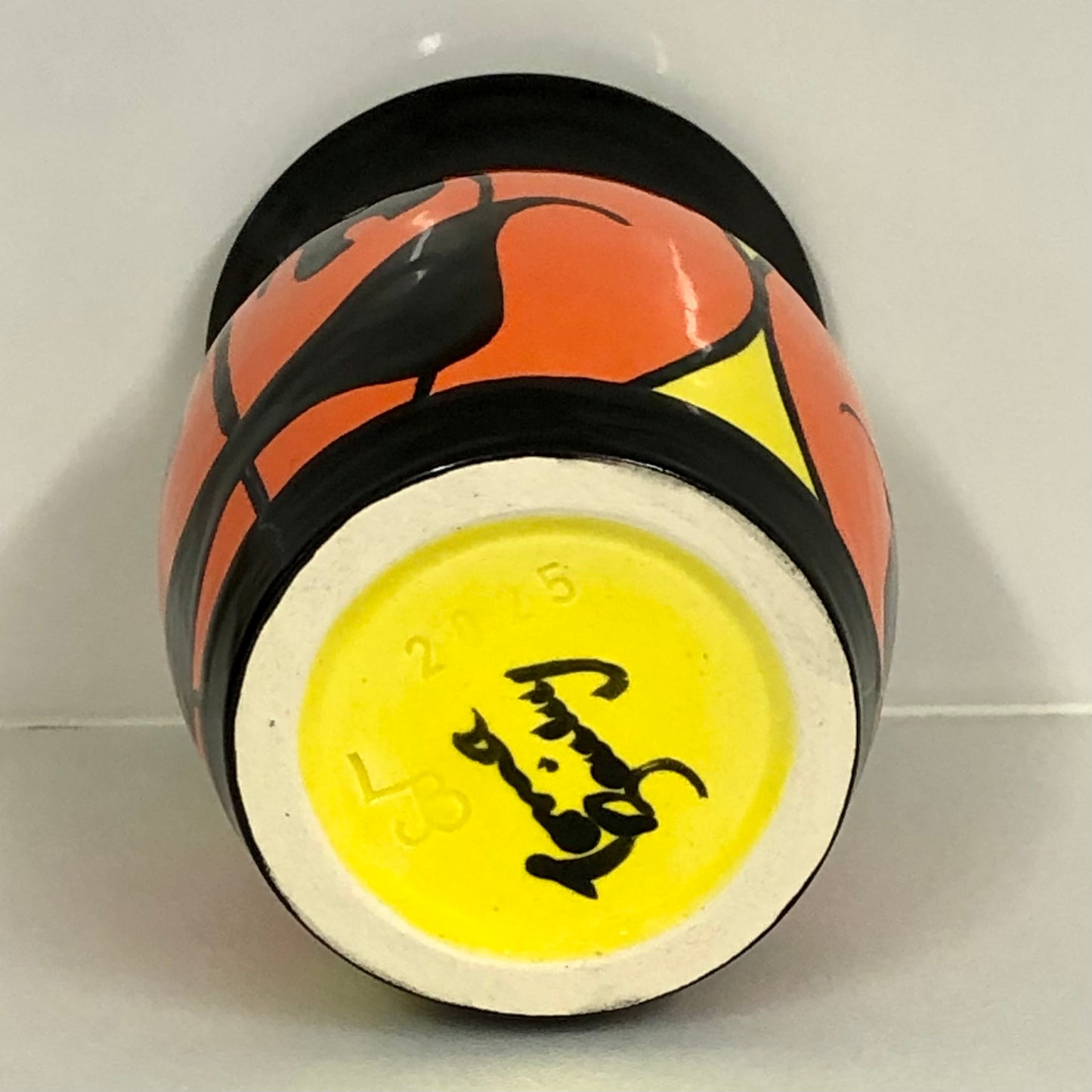 Halloween Pumpkin Vase Two