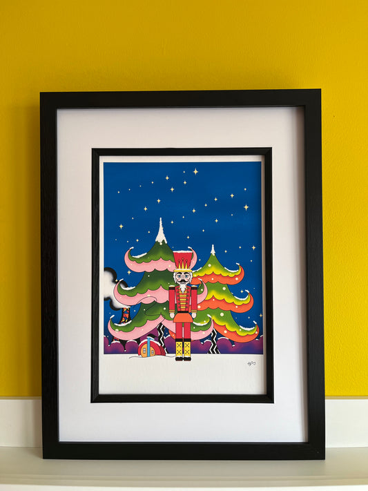 Christmas Nutcracker Print