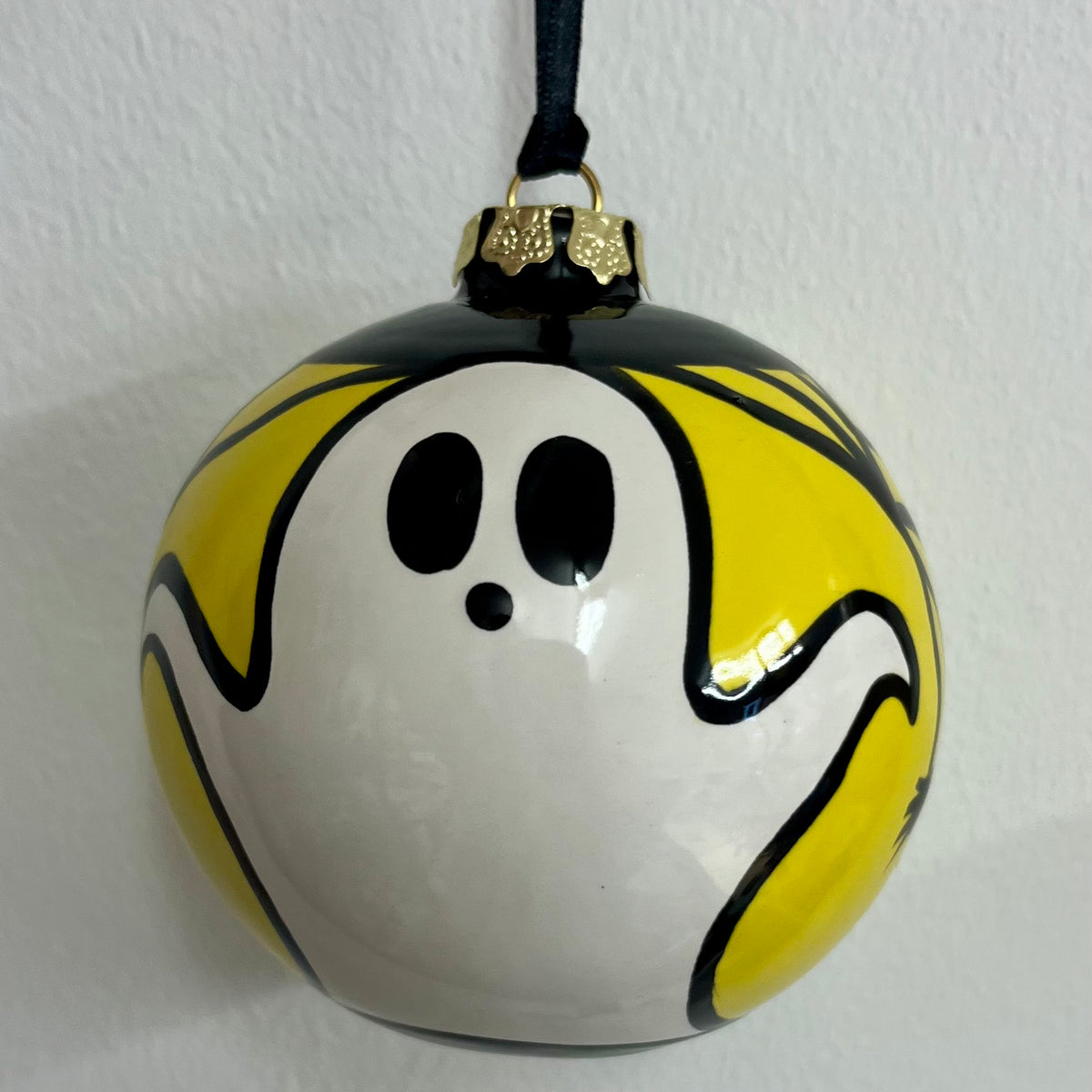 Ghost and Spider Halloween Bauble