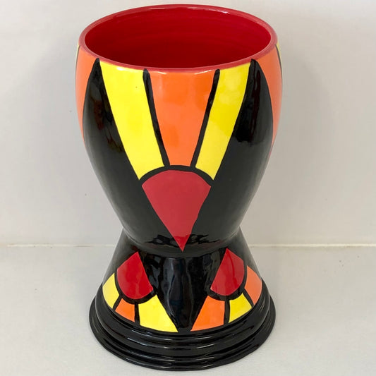 *One of a kind* Sunburst Pattern Vase One