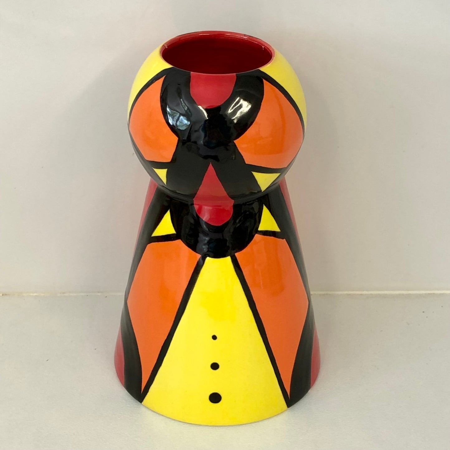 *One of a kind* Sunburst Pattern Vase Two