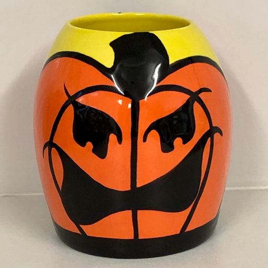 Halloween Pumpkin Vase One