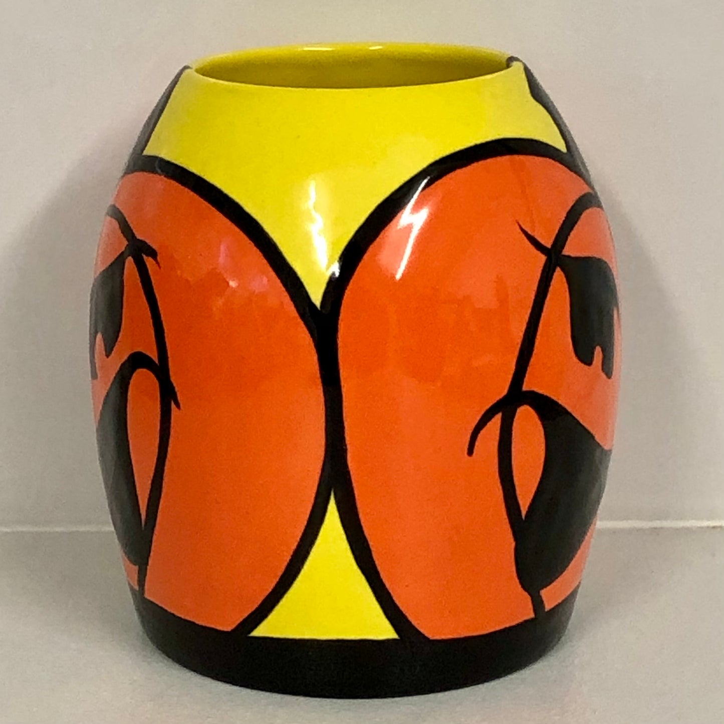 Halloween Pumpkin Vase One