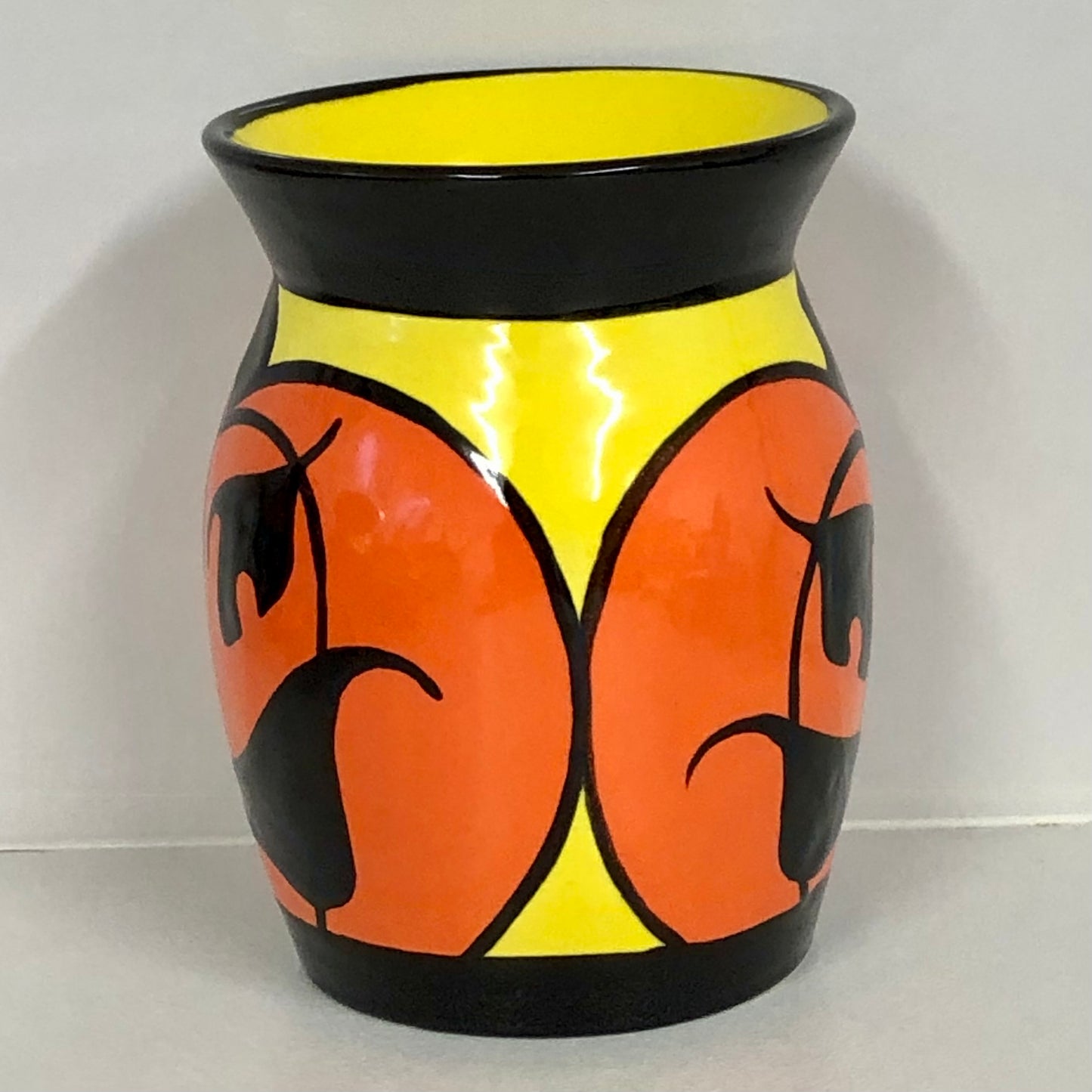 Halloween Pumpkin Vase Two