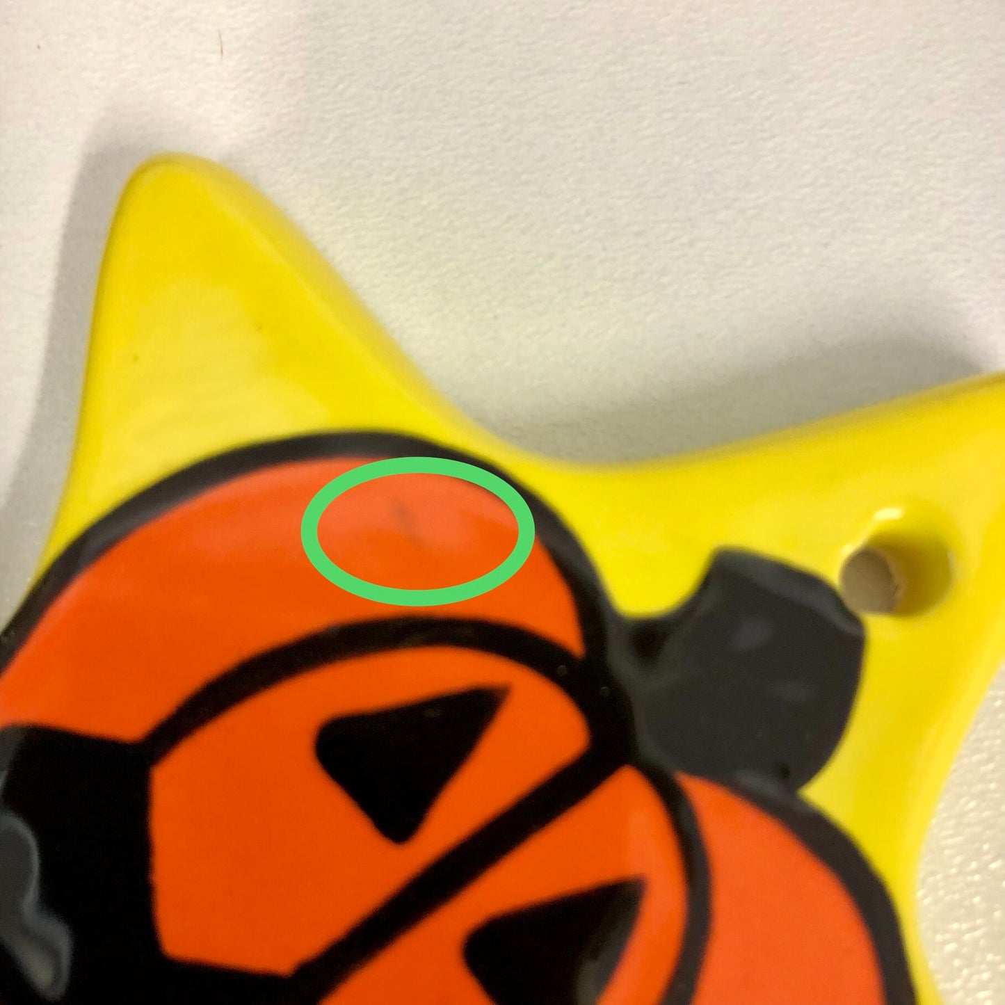 Scary Pumpkin Star Hanging Decoration