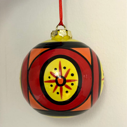 Mid Century Style Christmas Bauble