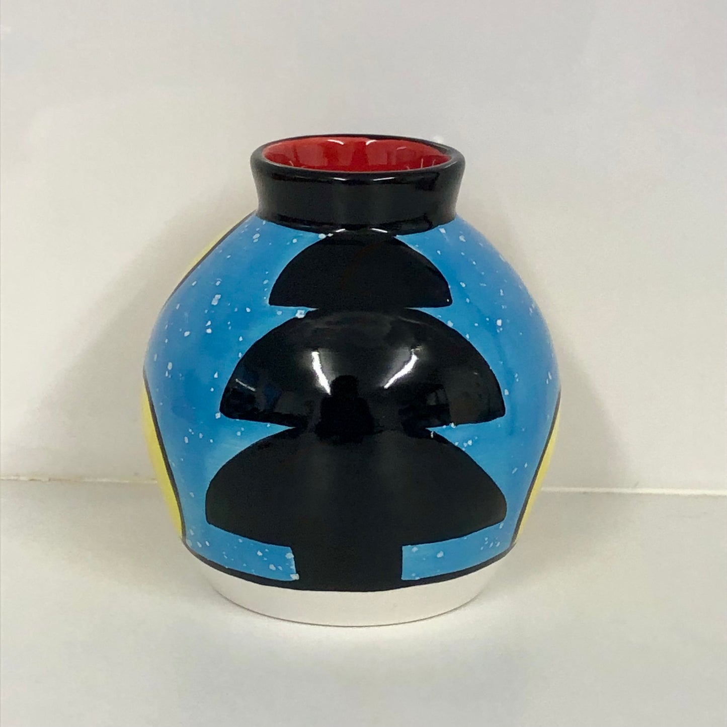 Christmas Cottage Vase One