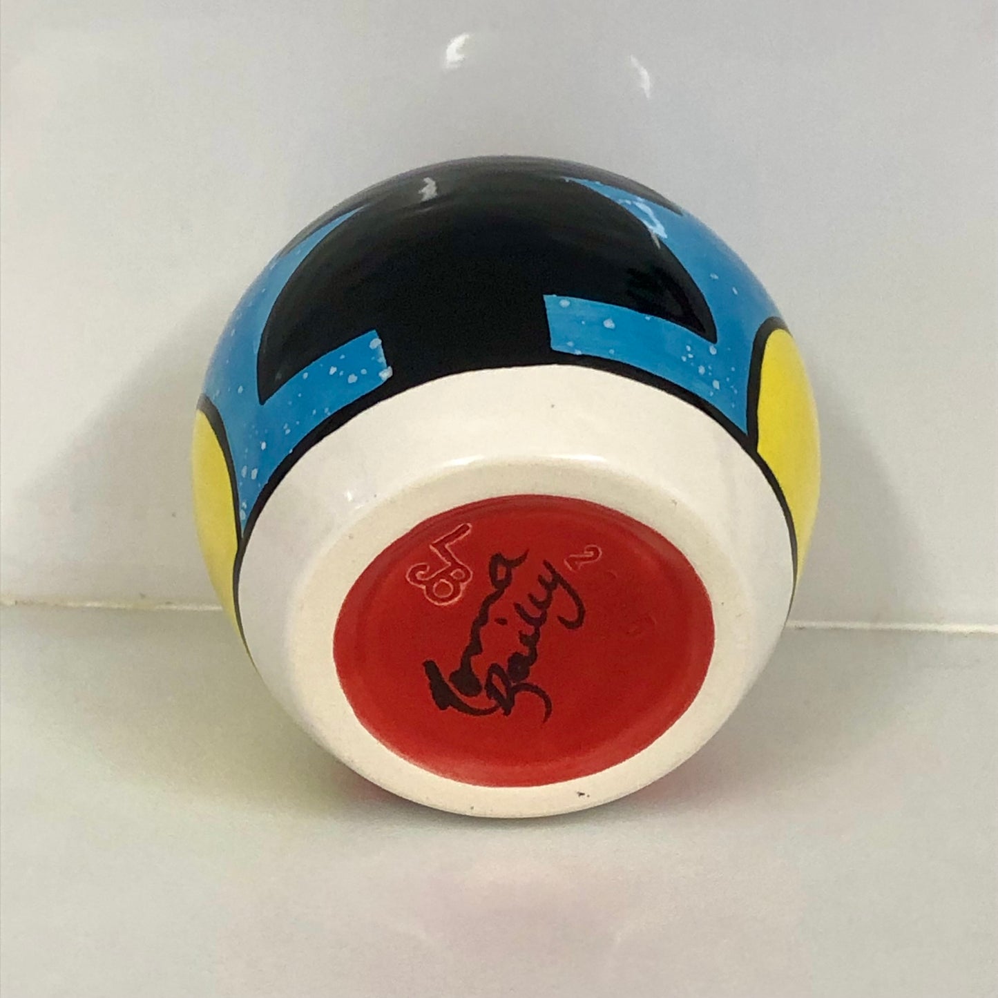 Christmas Cottage Vase One