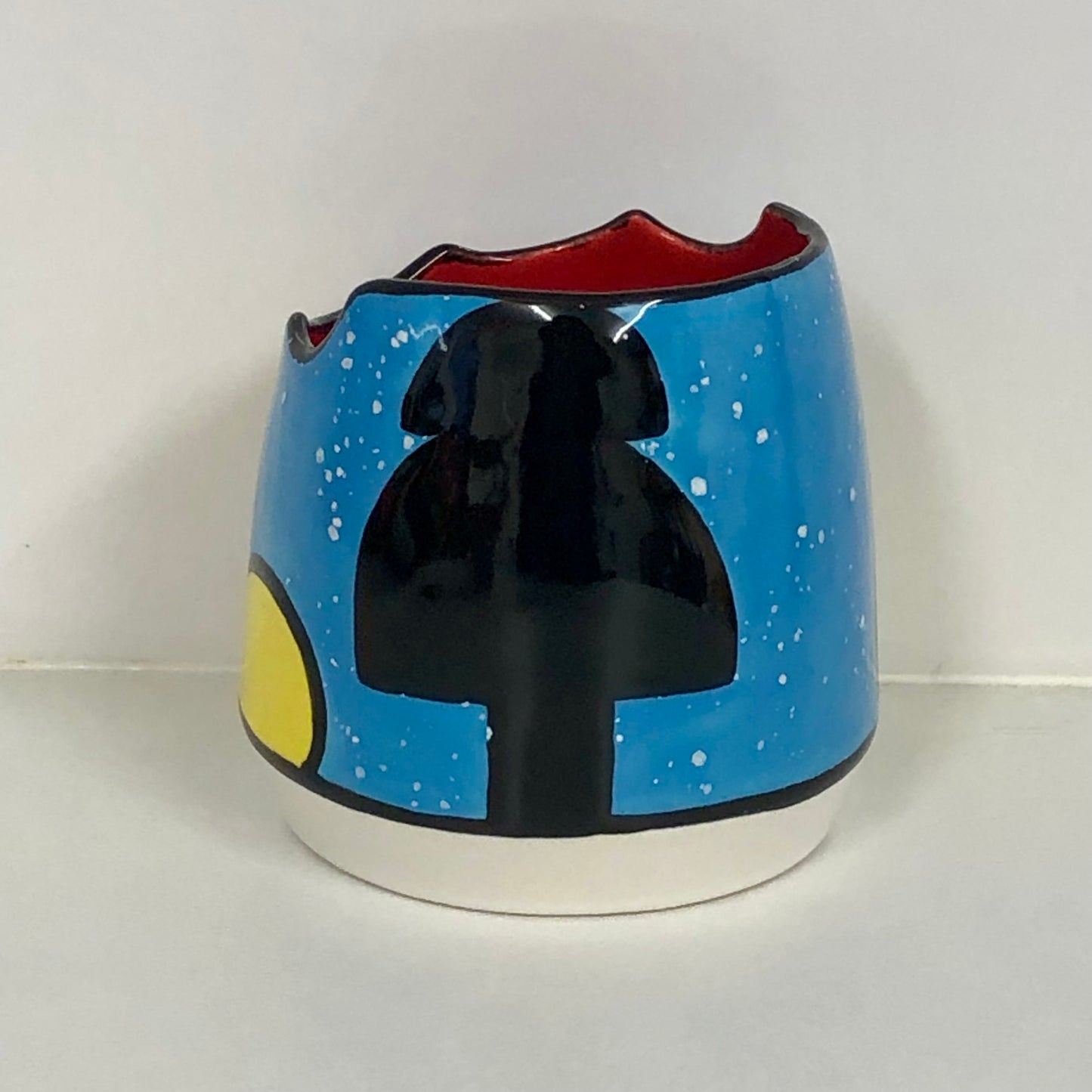 Christmas Cottage Vase Two