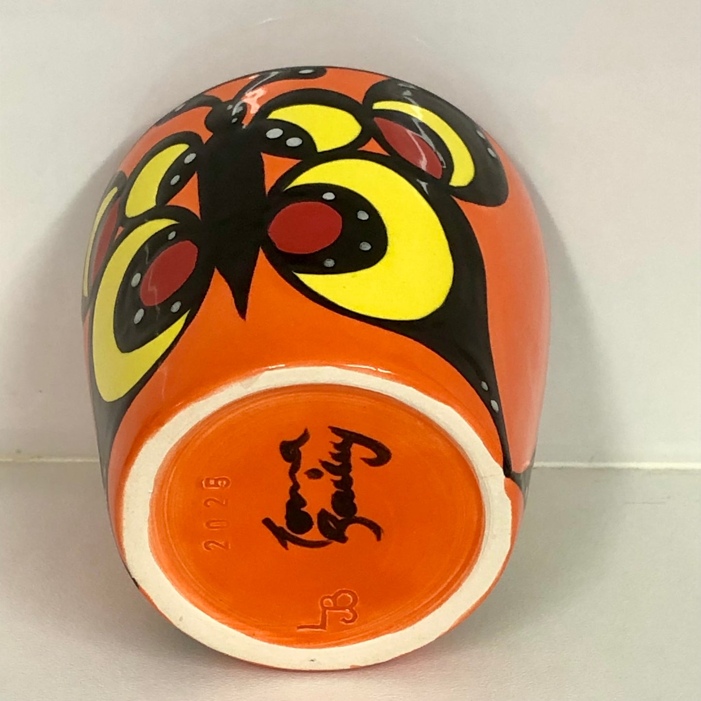 Circle Butterfly Vase Five