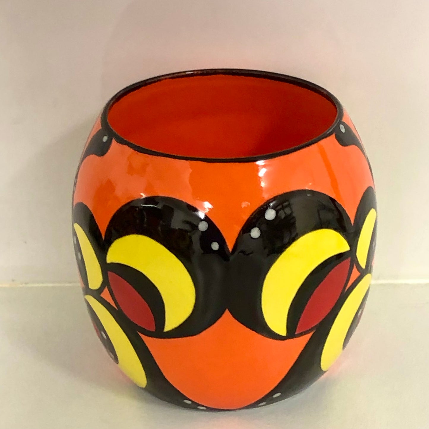 Circle Butterfly Vase Six